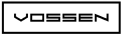 Logo with the text 'Vossen' in a rectangular frame.