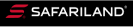 The image shows the Safariland logo with red text on a black background.