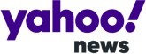 Yahoo News logo in purple and black text.