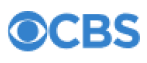 Blue CBS logo featuring an eye symbol to the left.