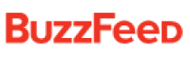 BuzzFeed logo in red text.