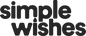 'Logo of Simple Wishes in bold, lowercase letters.'