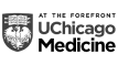 UChicago Medicine logo with a shield emblem and text 'At the Forefront.'