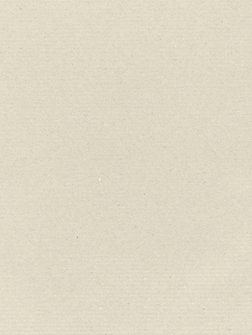 Beige textured paper background.