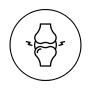 A simple outline drawing of a gorilla face inside a circle.