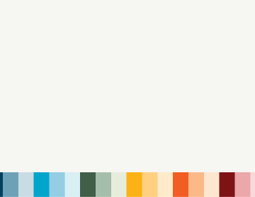 A series of multicolored vertical rectangles on a white background.