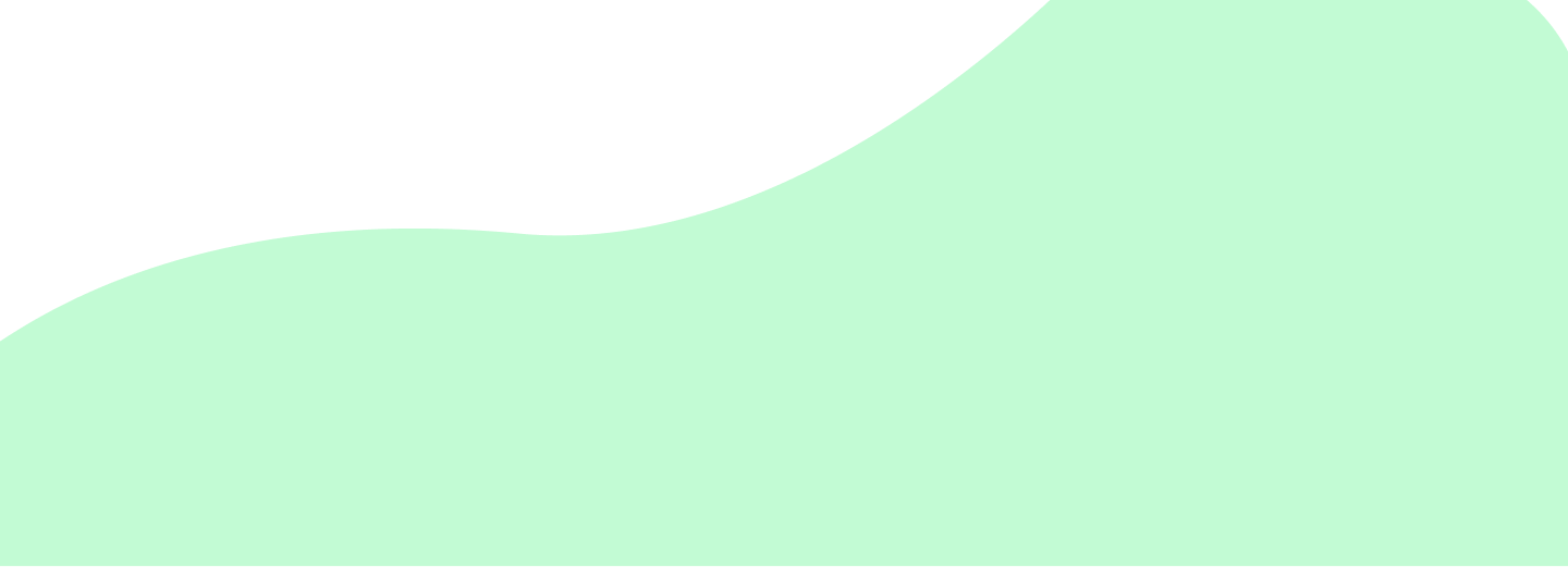 A green wave-shaped pattern on a black background.
