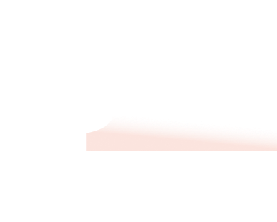 Curved sheet of paper peeling back, revealing a gradient from pink to white.