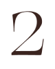 Number 2 in medieval-style calligraphy.